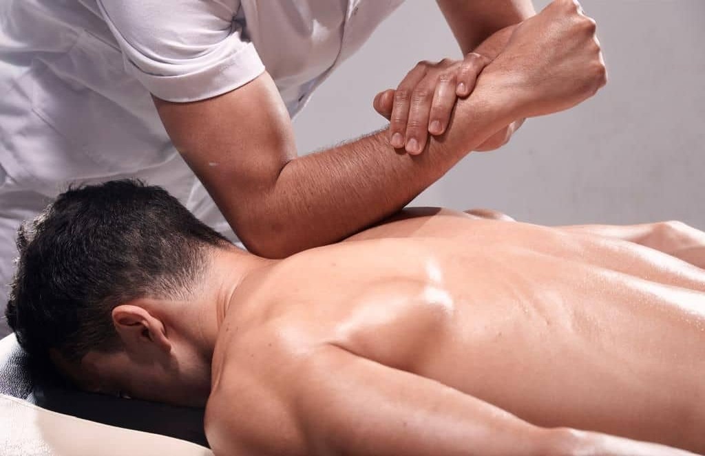 Image d'un massage décontracturant